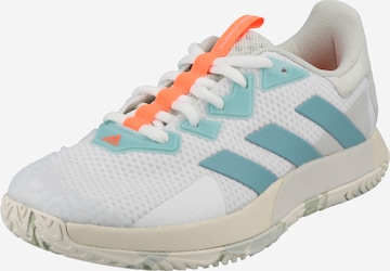 ADIDAS PERFORMANCE Athletic Shoes 'Solematch Control ' in White: front