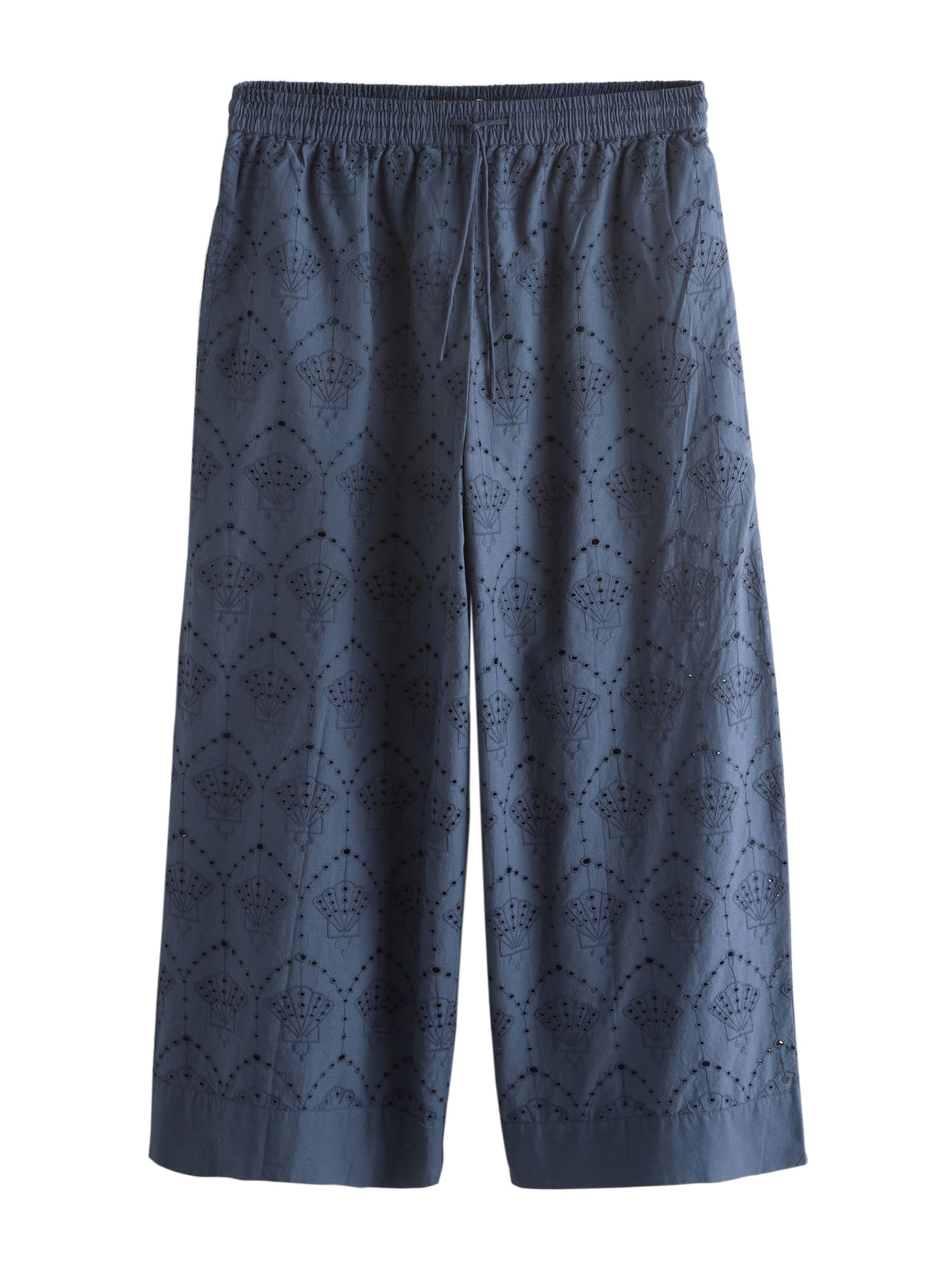 Next Широкий Штаны в Синий: спереди