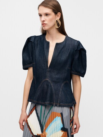 T-shirt 'BAYNOR' Munthe en bleu