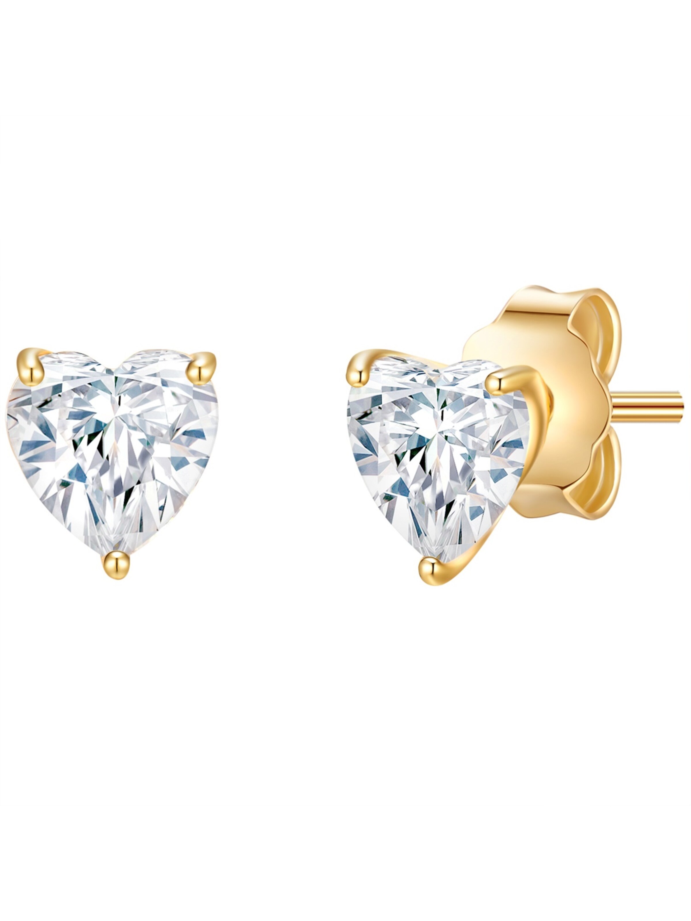 Orecchini di Trilani in oro: frontale