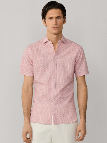 Hackett London Regular fit Button Up Shirt 'Clay' in Pink: front