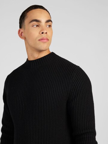 G-Star RAW Sweter 'Essential' w kolorze czarny