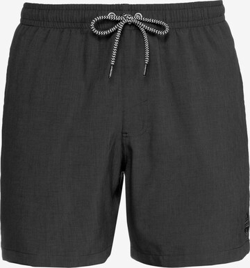 PROTEST Board Shorts in Black: front