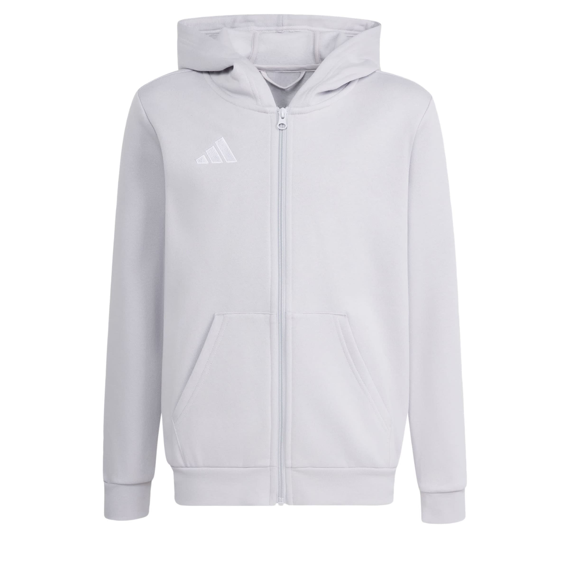 ADIDAS PERFORMANCE - Casaco de treino em moletão 'Entrada26' em cinzento: frente