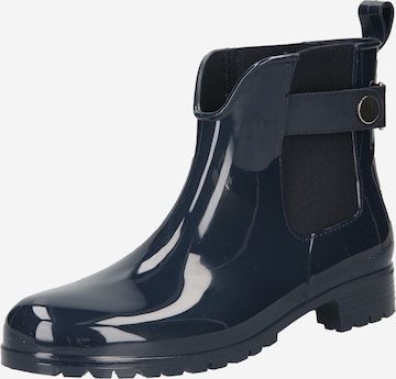 TOMMY HILFIGER Rubber boot in Blue: front