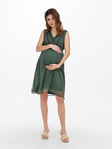 Robe 'Mama' Only Maternity en vert