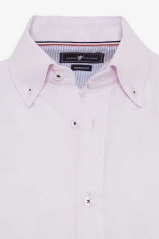 Regular fit Camicia 'EDIZ' di DENIM CULTURE in rosa