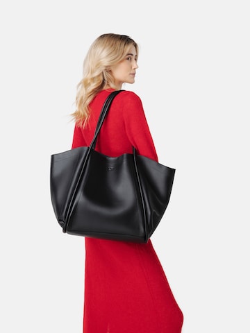 L37 HANDMADE SHOES Shopper 'BIG BIG WORLD NEW' in Schwarz