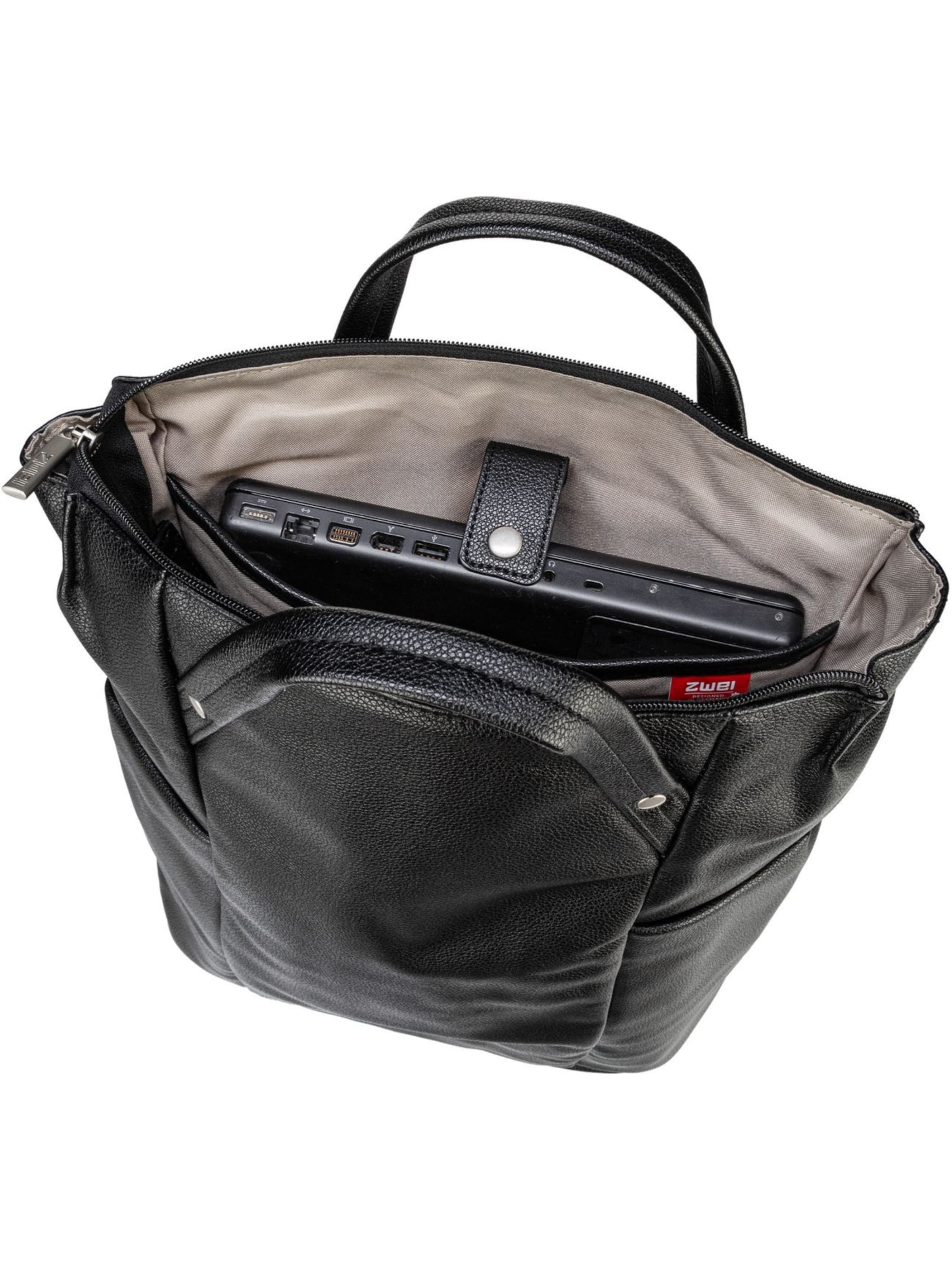 ZWEI Rucksack in Schwarz