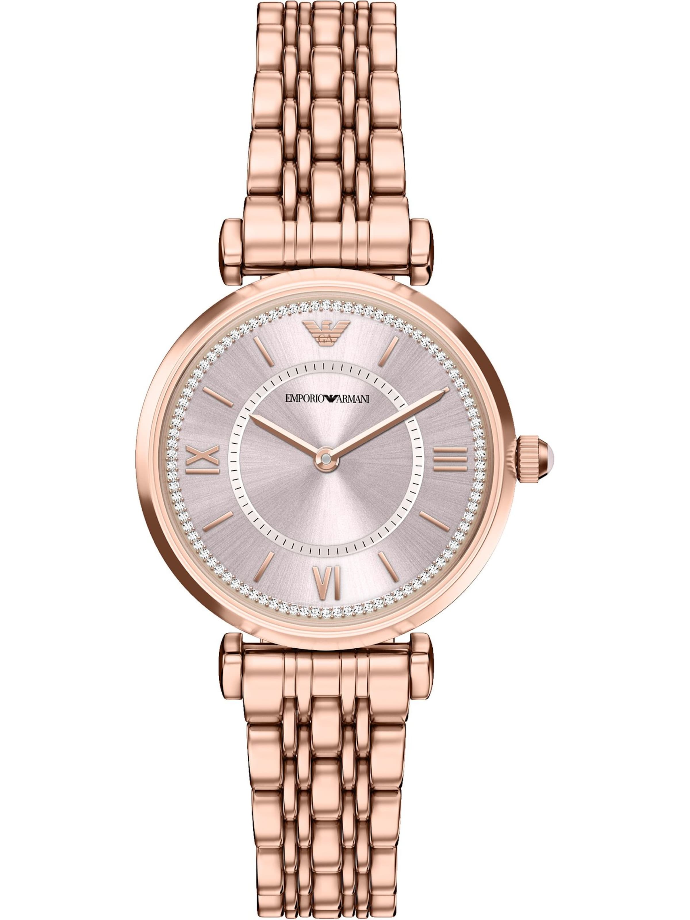 Emporio Armani Analog Watch in Pink: front