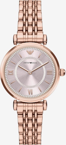 Emporio Armani Uhr in Pink: Vorderseite