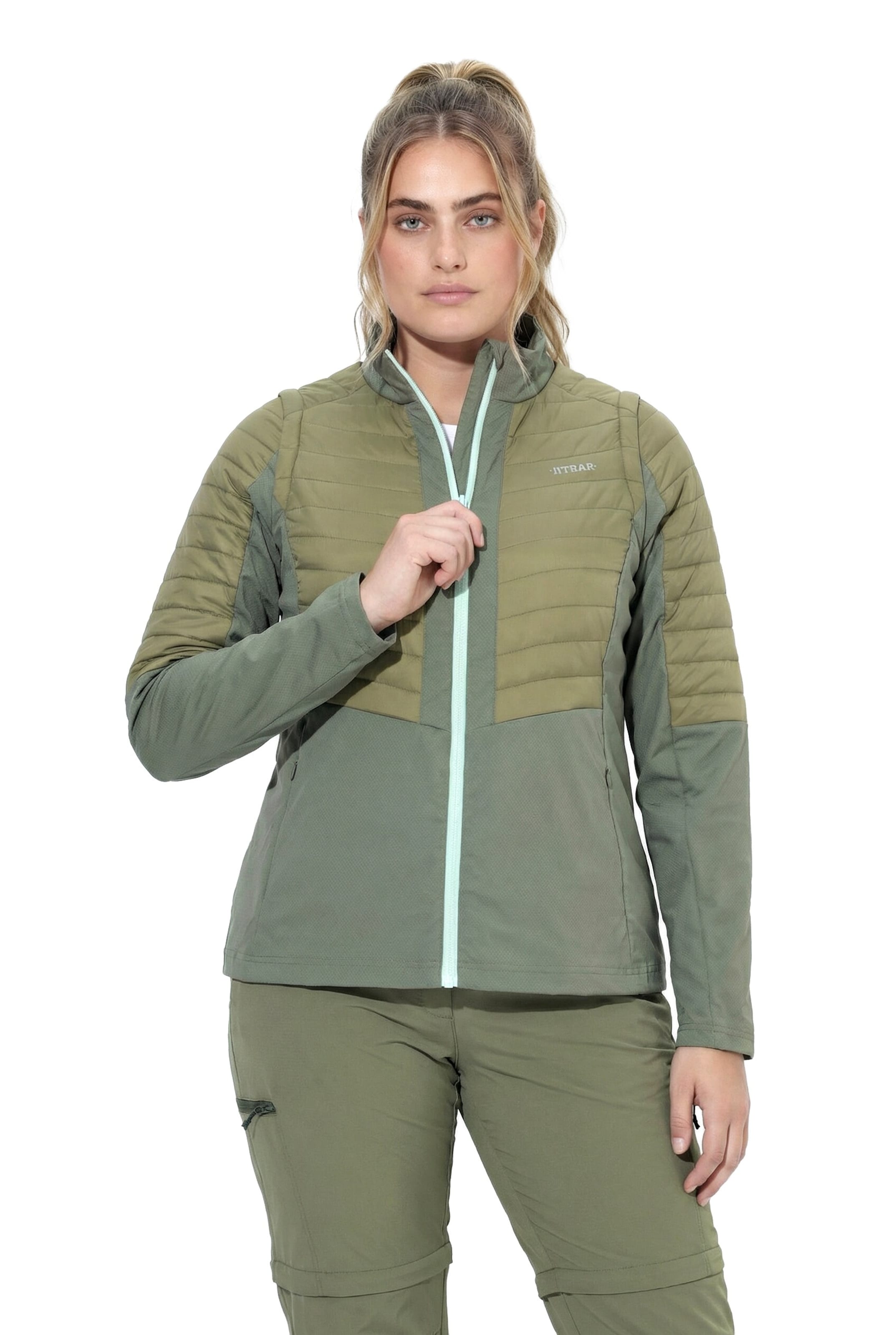 Ulla Popken Jacke in Grün