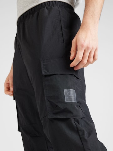 Champion Authentic Athletic Apparel Tapered Cargobroek in Zwart