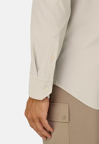 Coupe slim Chemise Boggi Milano en beige