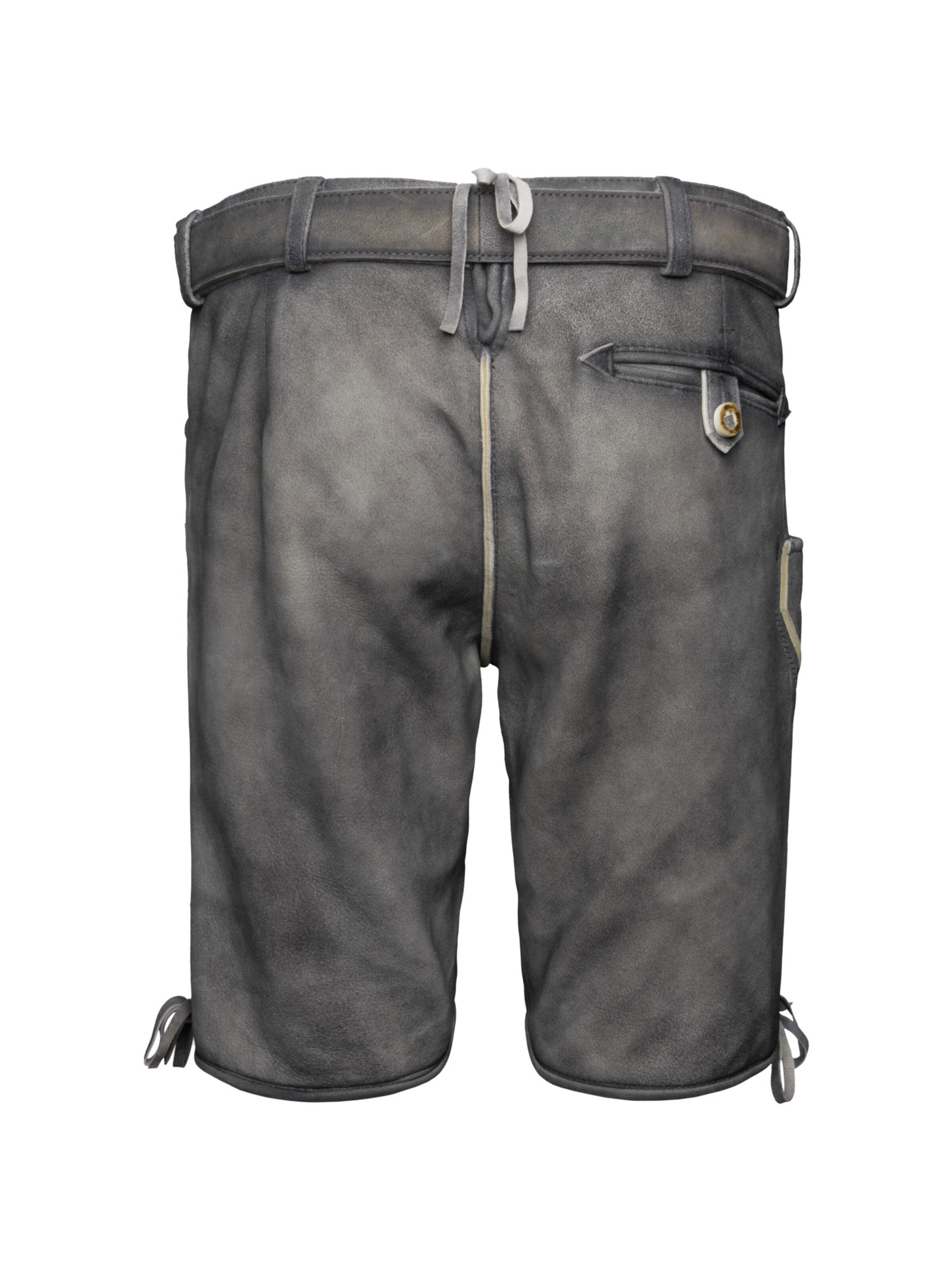 Krüger Buam Regular Traditional pants 'Mirko' in Grey