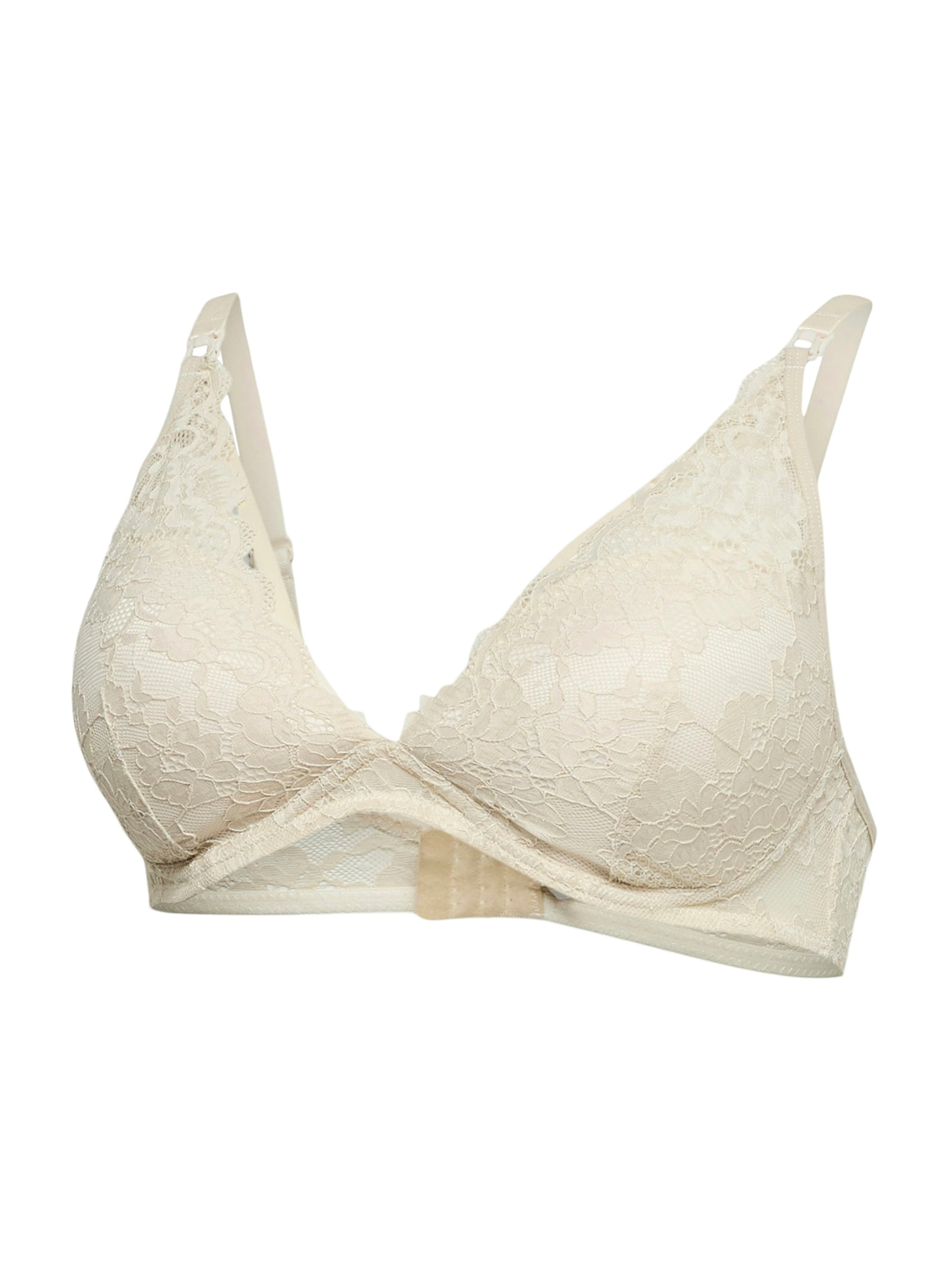 MAMALICIOUS - Clásico Sujetador 'MLJULIA' en beige: frente