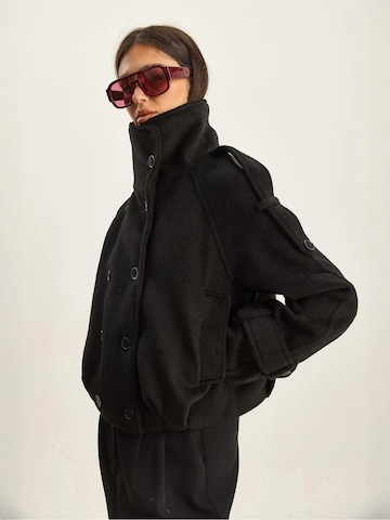 Veste mi-saison Bianco Lucci en noir
