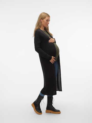 Vero Moda MaternityKardigan 'VMMBrianna' - crna boja
