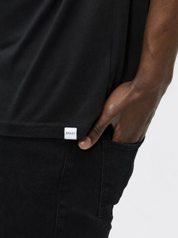 SANVT Shirt 'The V-Neck T-Shirt'‌‌‌‌‌‌‌‌‌‌ in Schwarz
