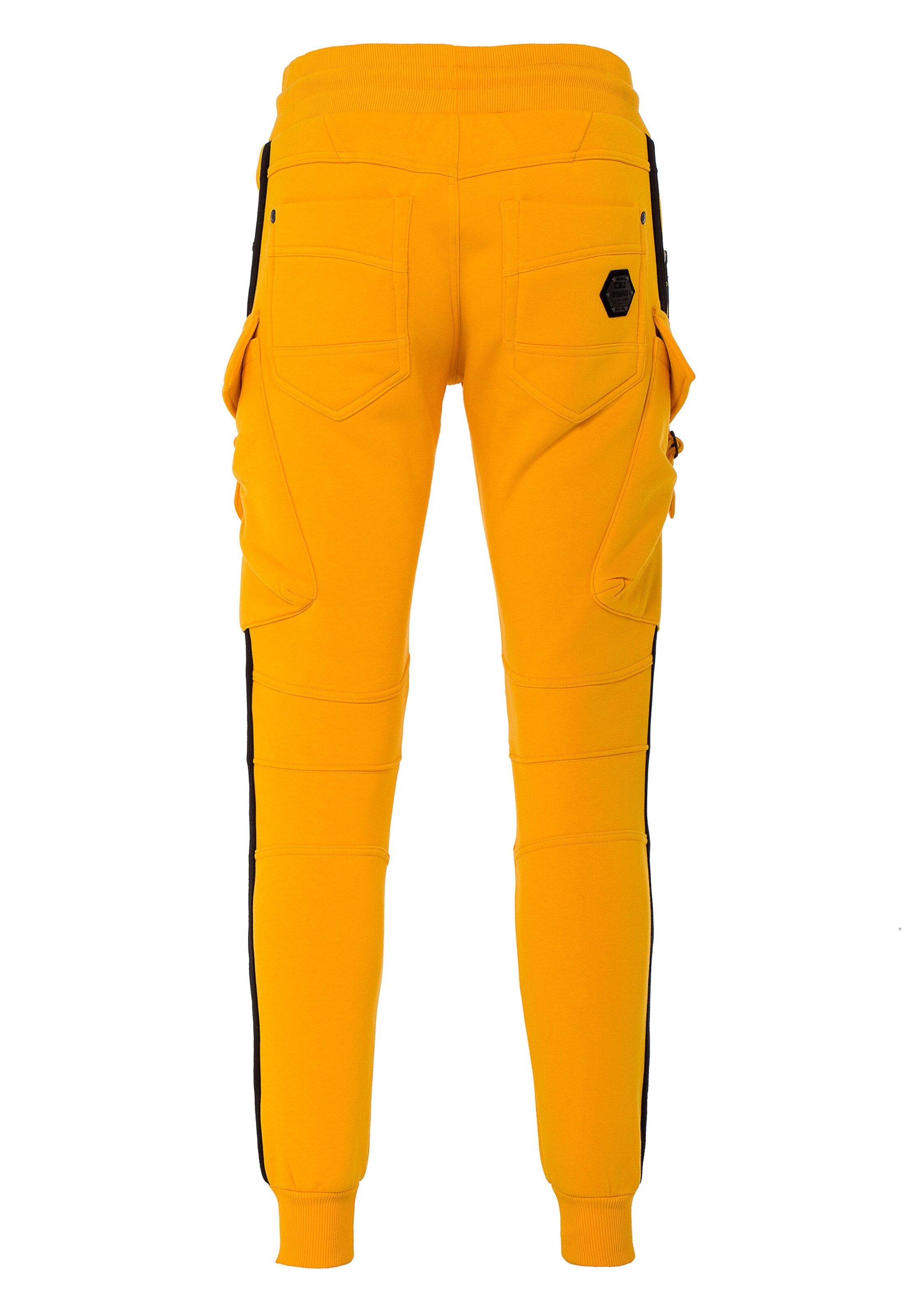 CIPO & BAXX Regular Jogging-Pants in Gelb