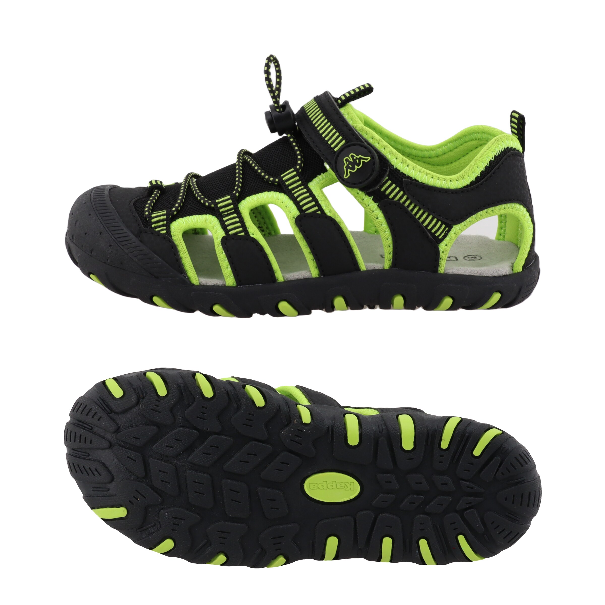 KAPPA Sandals 'Jado' in Green