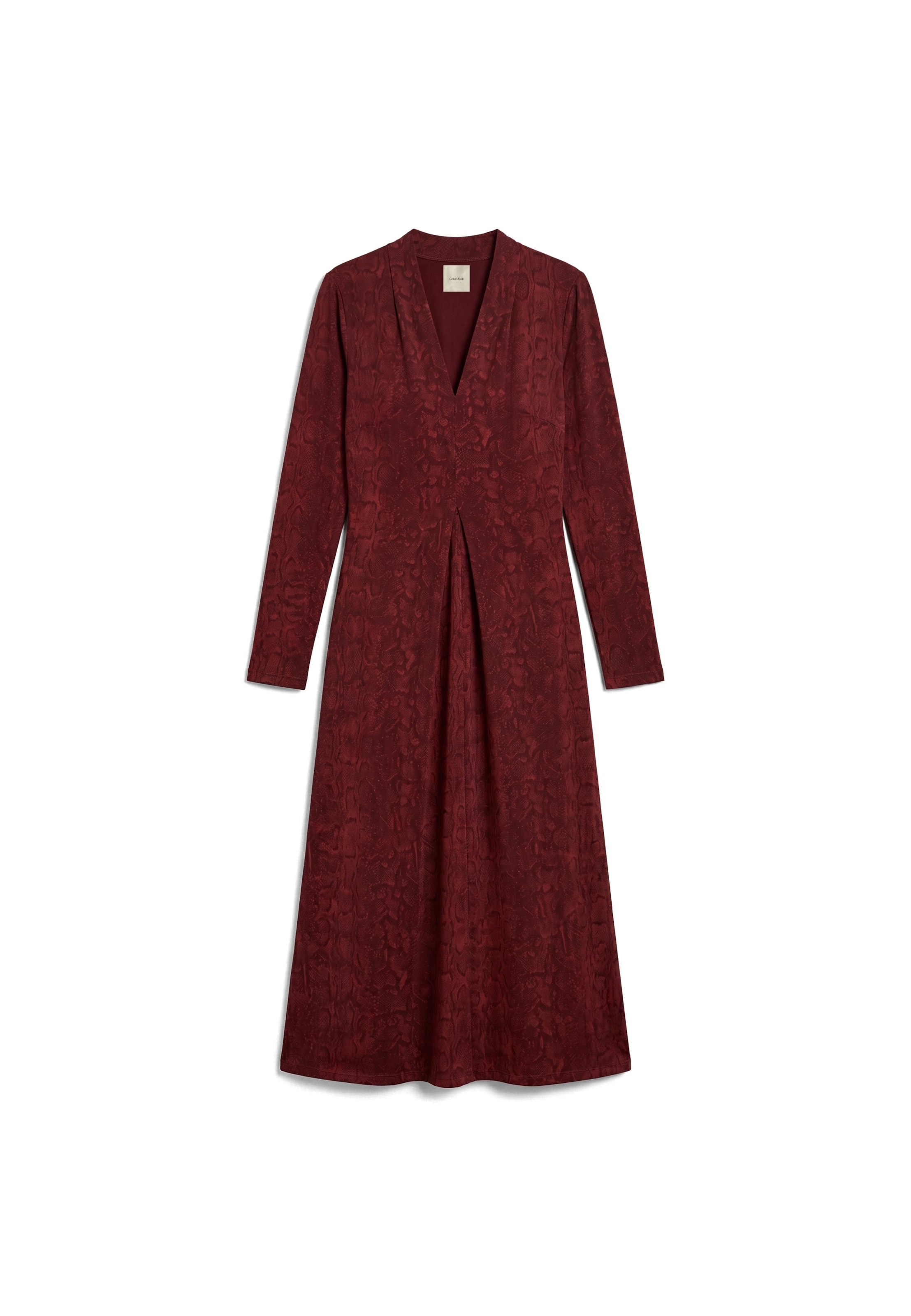Calvin Klein Kleid in 34-36 in rot / dunkelrot, Produktansicht