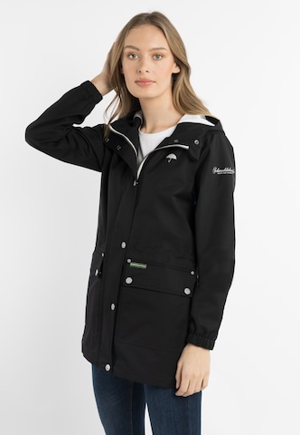 Schmuddelwedda Weatherproof jacket in Black: front