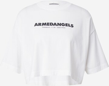 ARMEDANGELS Shirt 'LARIAA' in White: front