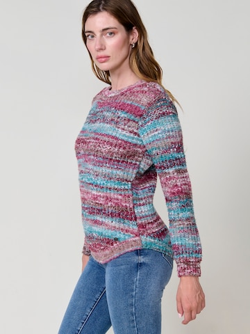 KOROSHI Pullover in Mischfarben
