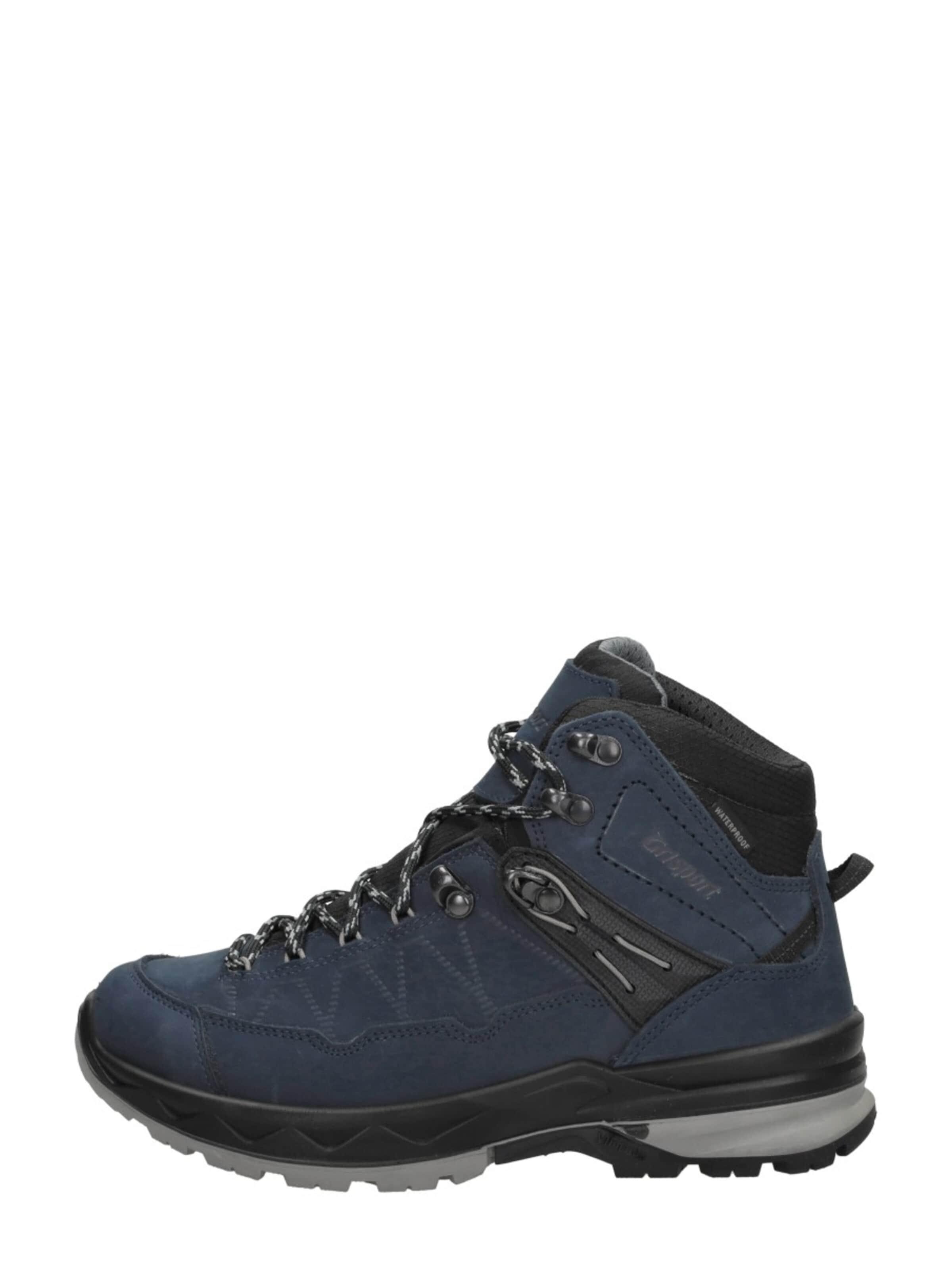 Grisport Lace-Up Shoes 'GRI Tampa Mid' in Blue: front