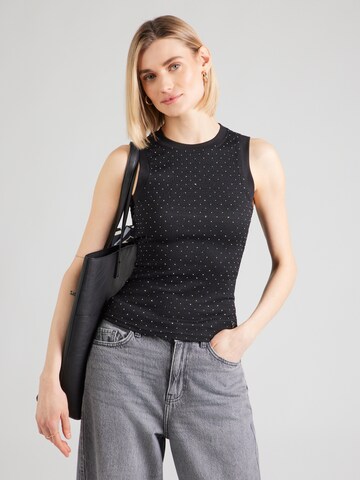 GUESS Top 'FRANCINE' in Black: front