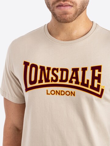 smėlio LONSDALE Marškinėliai 'CLASSIC'