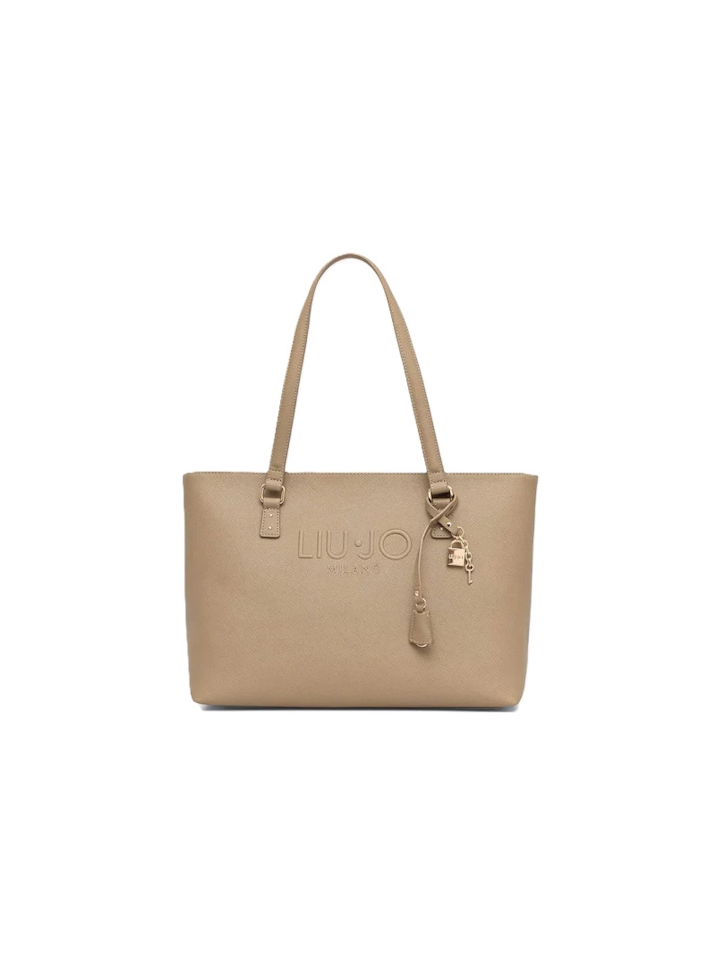 Borsa a spalla 'AA6321 ES029' di Liu Jo in beige: frontale