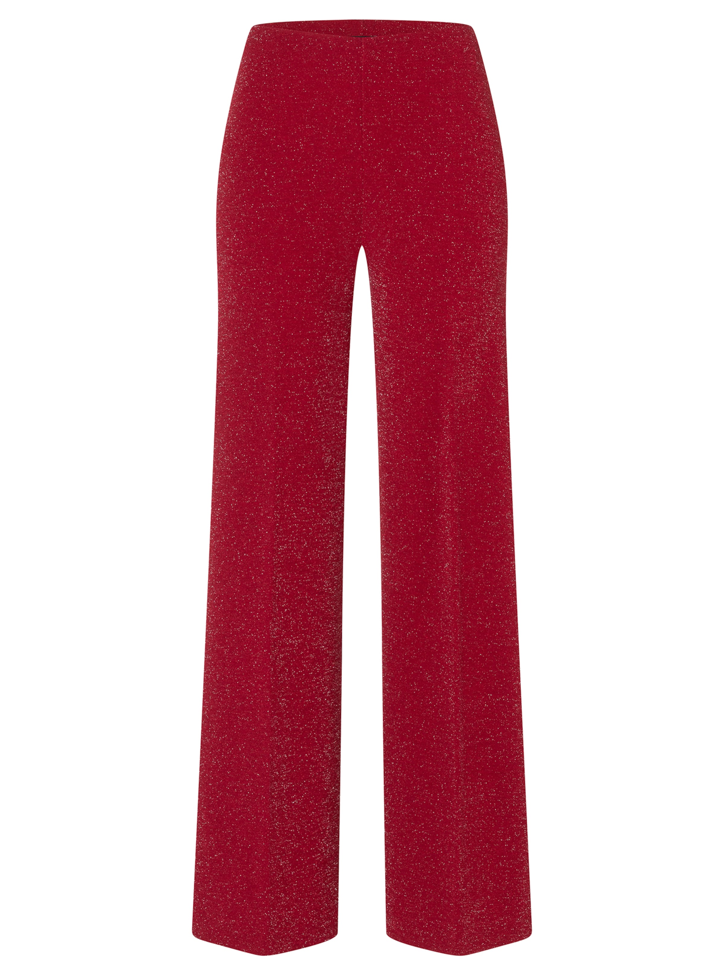 Ana Alcazar Bootcut Hose 'Cilky' in Rot: Vorderseite