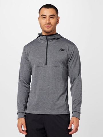 new balance Performance Shirt 'Tenacity' in Grey: front