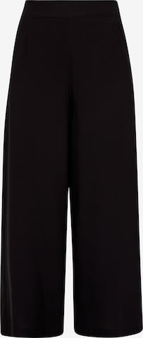QS - Pantalón en negro: frente