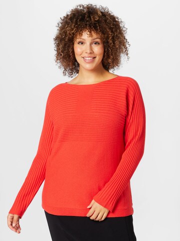 Persona by Marina Rinaldi Pullover i orange: forside