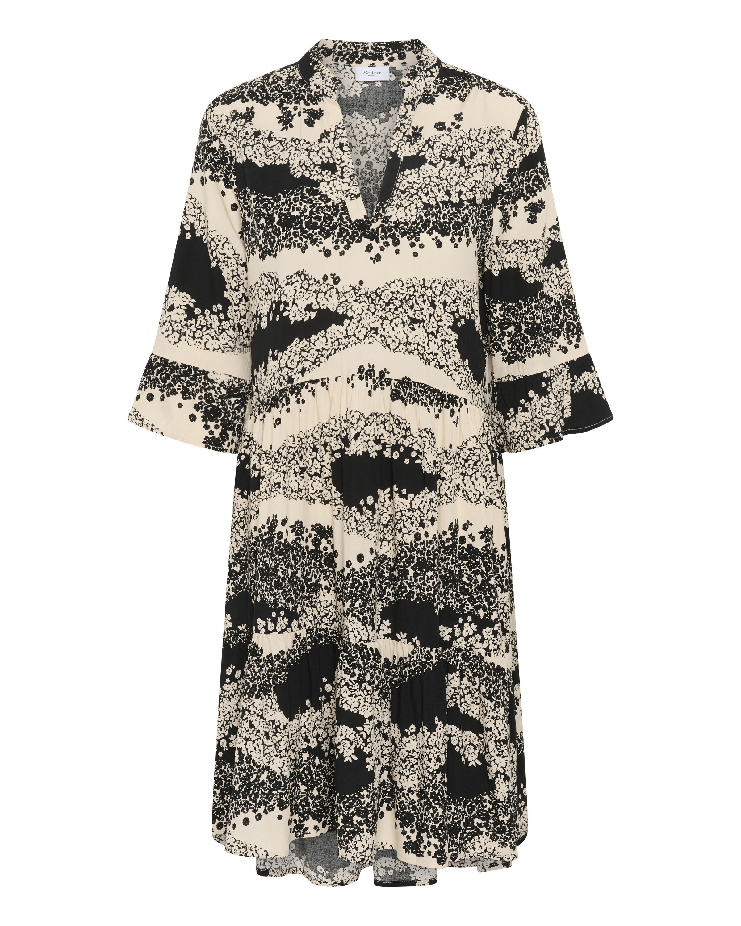 SAINT TROPEZ Dress 'Eda' in Black: front