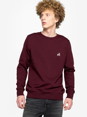A-dam Sweatshirt in Rood: voorkant