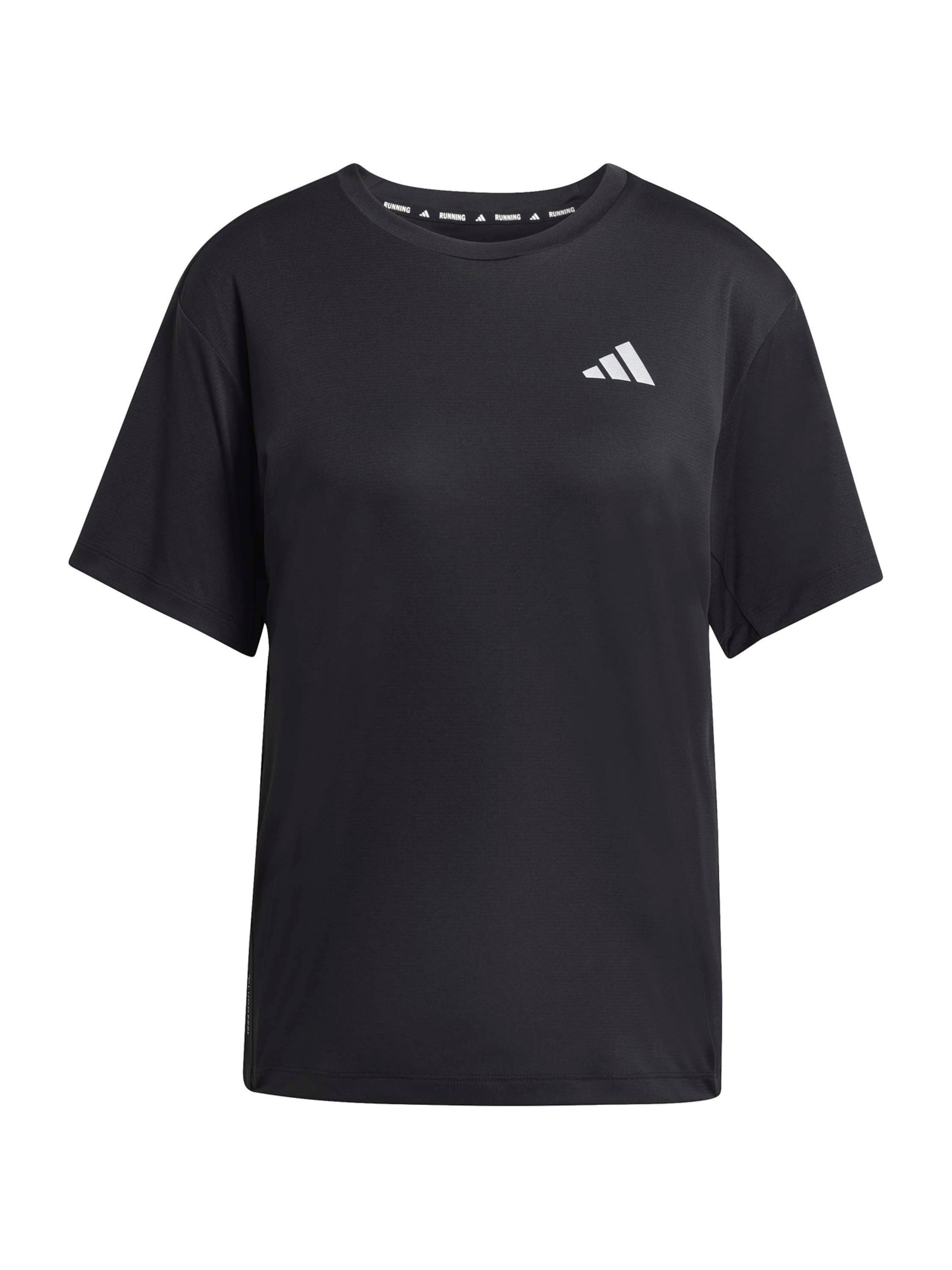 ADIDAS PERFORMANCE - Camiseta funcional 'Ess' en negro: frente