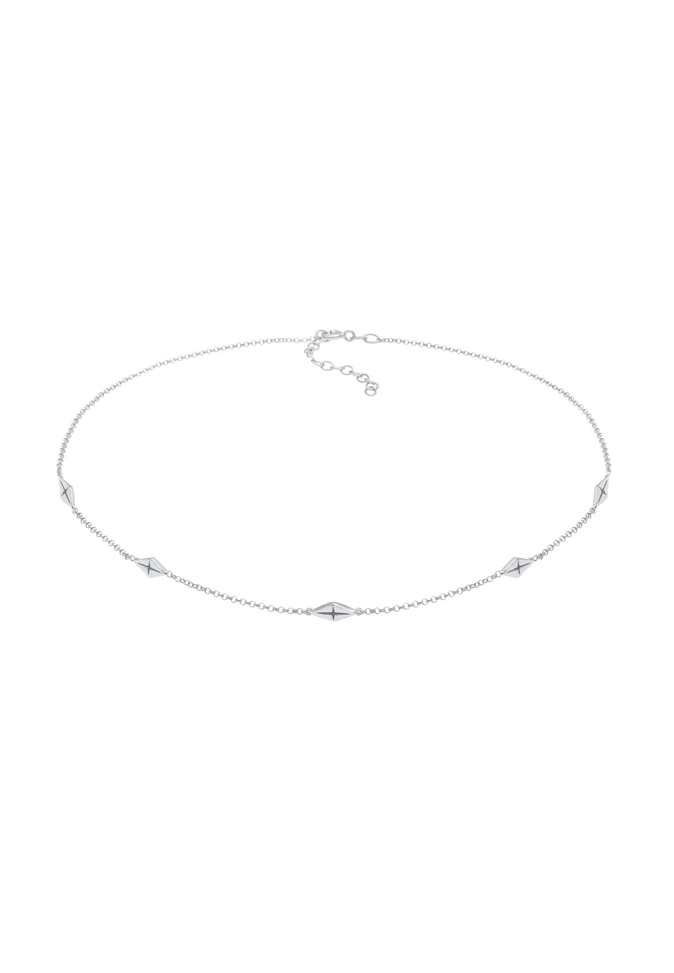 Chaîne 'Geburtsstein' ELLI en argent : devant