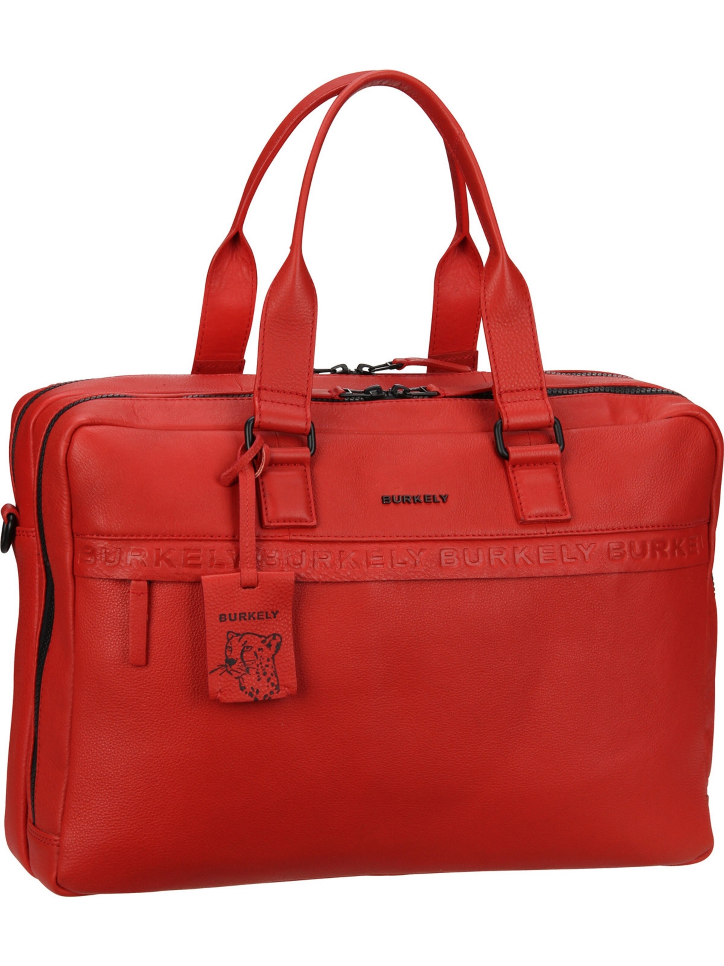 Burkely Document Bag 'Minimal Mason 1000801' in Red: front