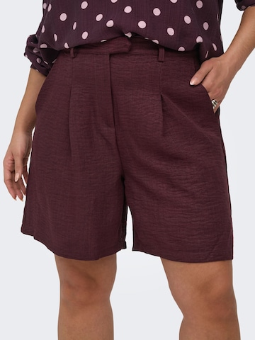 Loosefit Pantalon 'CARBay' ONLY Carmakoma en rouge