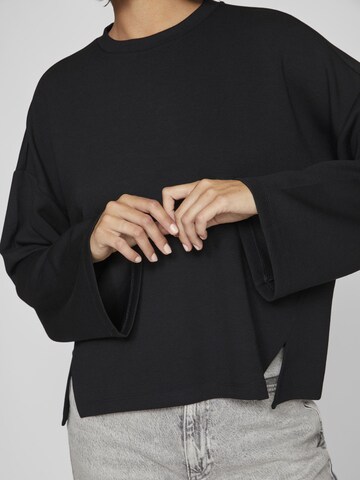 VILA Sweatshirt in Black