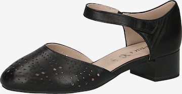 CAPRICE Pumps in Zwart: voorkant