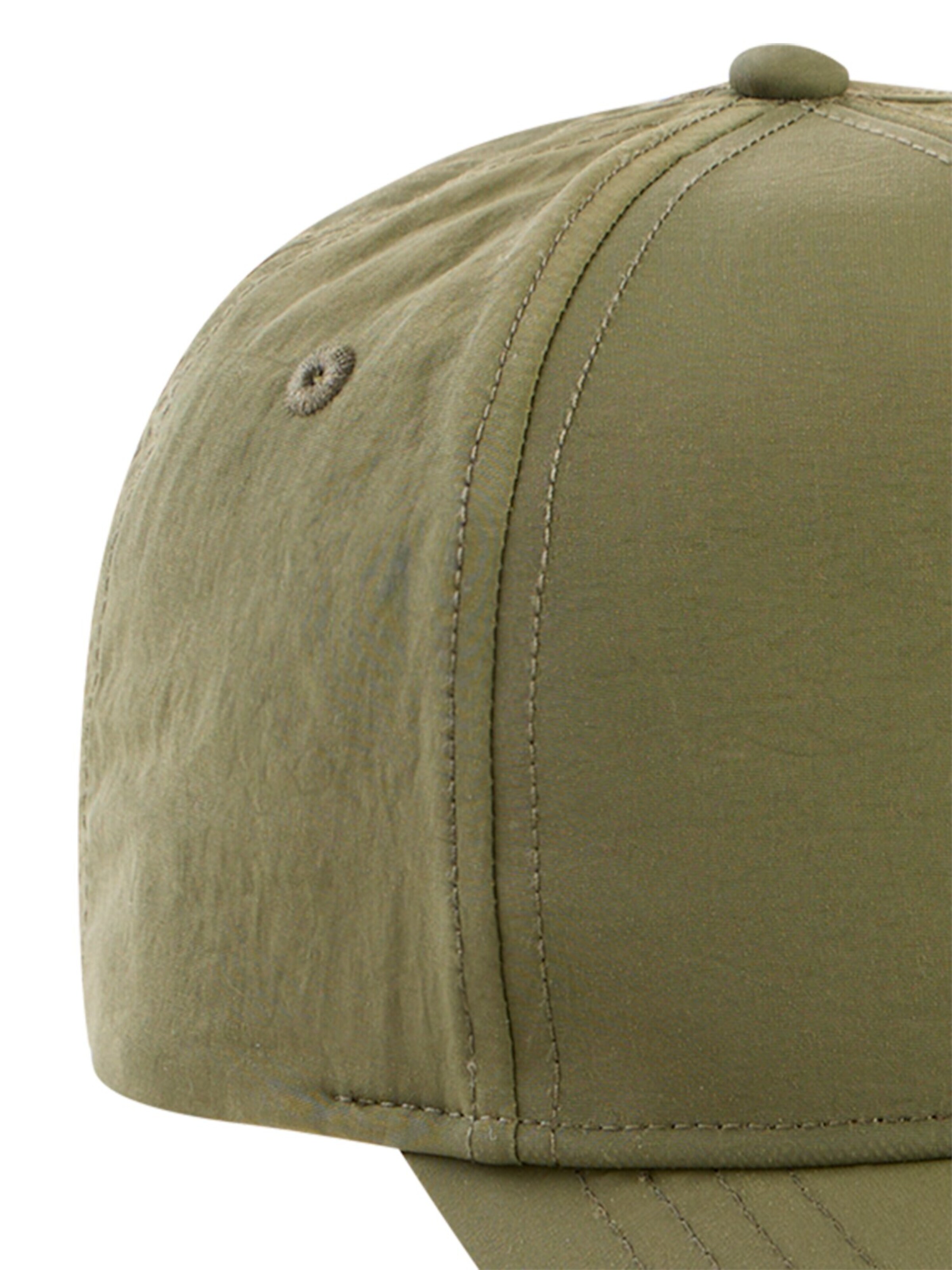 CAMEL ACTIVE Cap mit platziertem Print in Grün