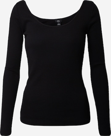 River Island Shirt in Black: front