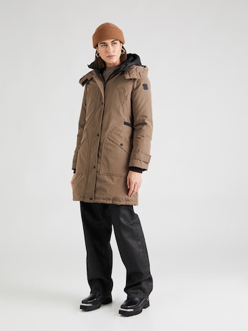 s.Oliver Winterparka in Bruin