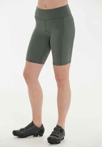 ENDURANCE Skinny Sports trousers 'Mirabel' in Green: front