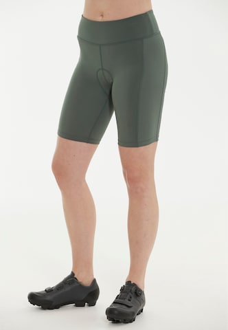 ENDURANCE Skinny Workout Pants 'Mirabel' in Green: front